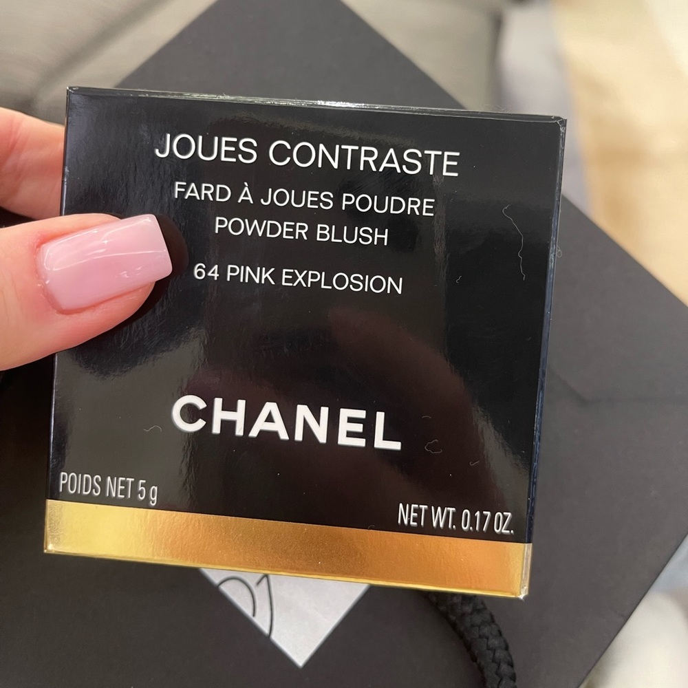 NIB CHANEL BLUSH WITH BRUSH PINK EXPLOSION SHADE - Picture 5 of 6